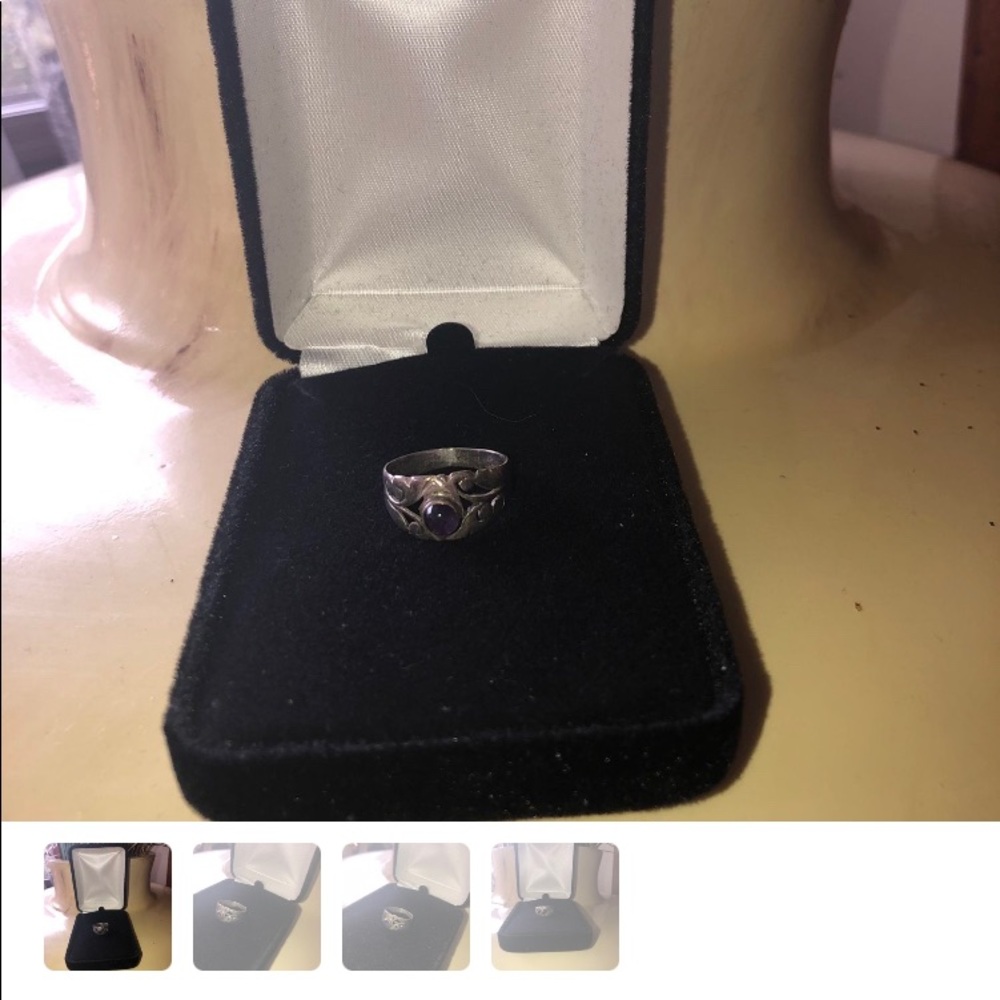 Sterling Silver Ring Size Small - image 1